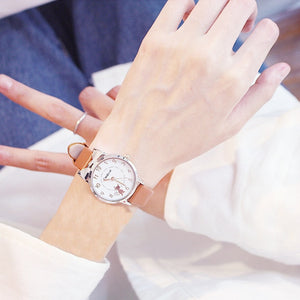 Analog Children's Quartz Electronic Watch Girl Elementary School Fashion Girl Watch Little Girl Cute Girl Watch kids watches