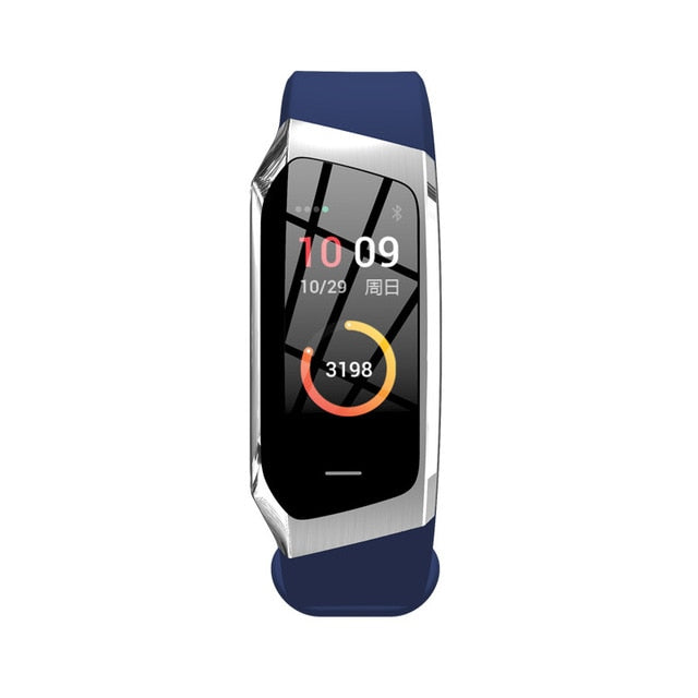 Smart Watch Men Women Sports Band Fitness Bracelet Tracker Smartband Blood Pressure Waterproof Smartwatch Sport Men's Wristwatch