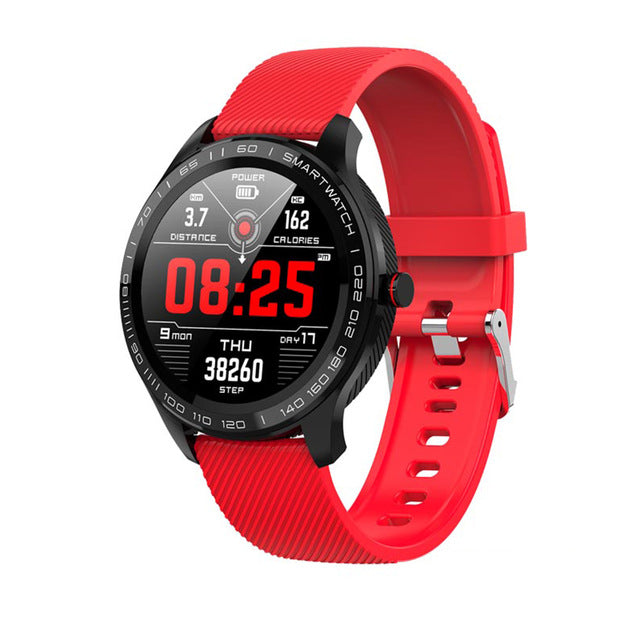LEMFO L9 Smart Watch ECG Heart Rate Calls Reminder Full Touch Smartwatch IP68 Waterproof Watch Men For Android IOS PK L7 GT2
