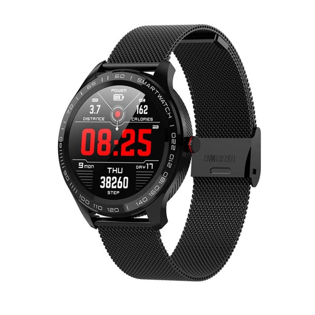 LEMFO L9 Smart Watch ECG Heart Rate Calls Reminder Full Touch Smartwatch IP68 Waterproof Watch Men For Android IOS PK L7 GT2