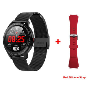 LEMFO L9 Smart Watch ECG Heart Rate Calls Reminder Full Touch Smartwatch IP68 Waterproof Watch Men For Android IOS PK L7 GT2