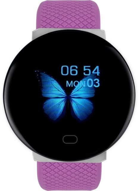 DOOLNNG 2020 D19 Smart Watch women Heart Rate Blood Pressure Health SmartWatch Men Bluetooth Watch Wristband Fitness Tracker