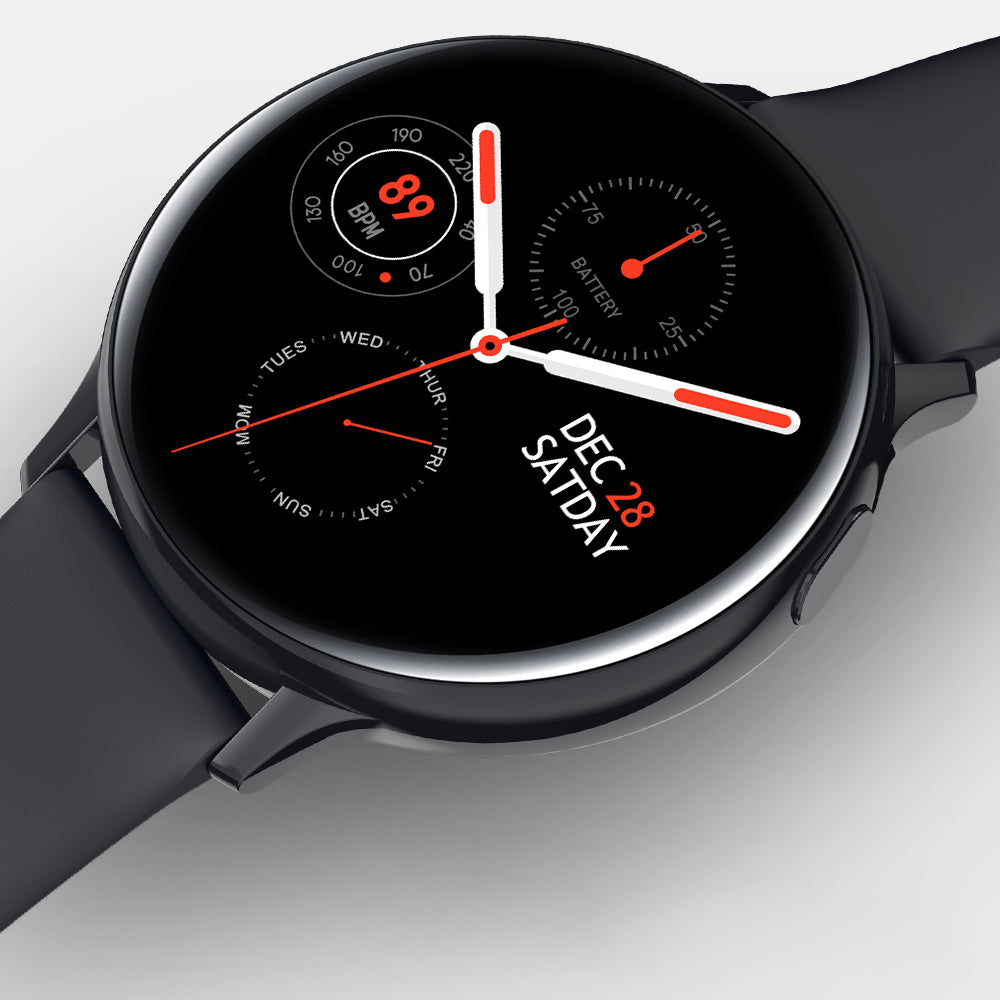 LEMFO S20 ECG Smart Watch Men Women Full Touch Screen IP68 Waterproof Heart Rate Monitor Blood Pressure Smartwatch