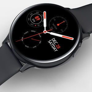 LEMFO S20 ECG Smart Watch Men Women Full Touch Screen IP68 Waterproof Heart Rate Monitor Blood Pressure Smartwatch