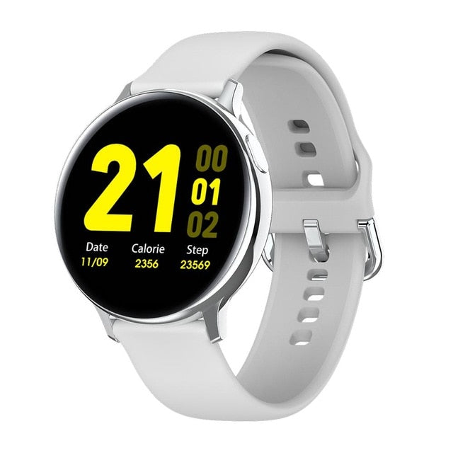 LEMFO S20 ECG Smart Watch Men Women Full Touch Screen IP68 Waterproof Heart Rate Monitor Blood Pressure Smartwatch