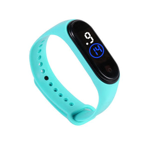 Fashion Sports Watch For Kids Children Waterproof Led Digital Watch Ultra-light Silicone Strap Teen Boys Girls WristWatch Unisex