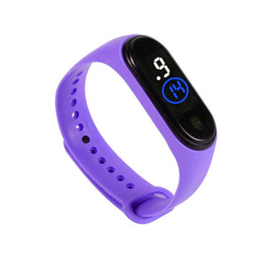Fashion Sports Watch For Kids Children Waterproof Led Digital Watch Ultra-light Silicone Strap Teen Boys Girls WristWatch Unisex
