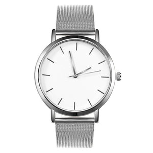 Mesh Steel Women Watches Fashion Luxury Rose Gold Ladies Watch For Women Silver Simple Designer Female Quartz Watch reloj mujer