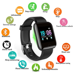 Doolnng Smart Watch Men Blood Pressure Smartwatch Women Heart Rate Monitor Fitness Tracker Watch Sport For Android IOS