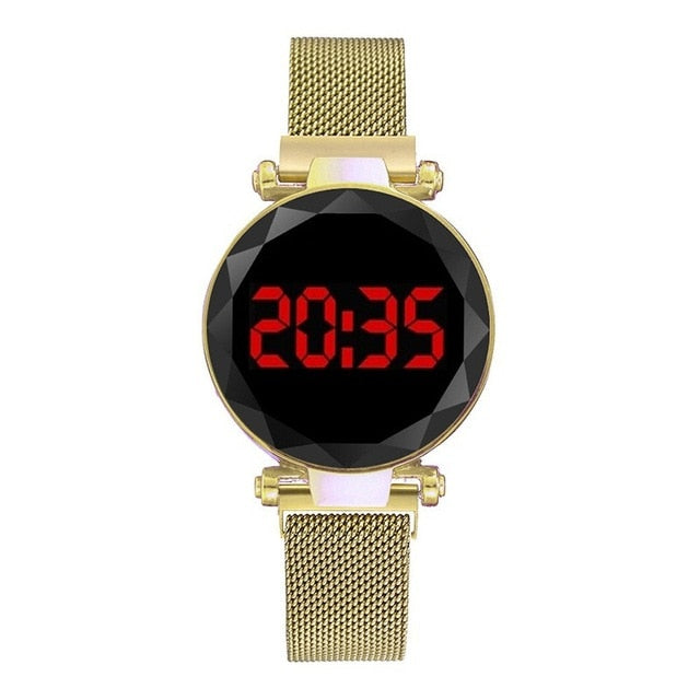 2020 Luxury Watch Women Watch Magnet Starry Sky Digital Watches TOP Brand Personality New Design Female Clock relogio feminino