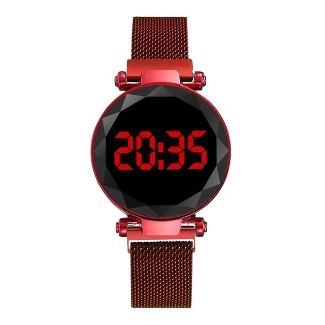 2020 Luxury Watch Women Watch Magnet Starry Sky Digital Watches TOP Brand Personality New Design Female Clock relogio feminino