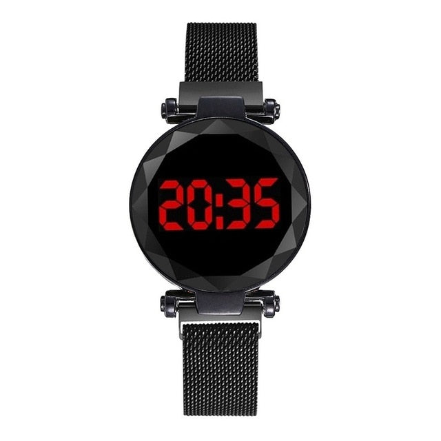 2020 Luxury Watch Women Watch Magnet Starry Sky Digital Watches TOP Brand Personality New Design Female Clock relogio feminino