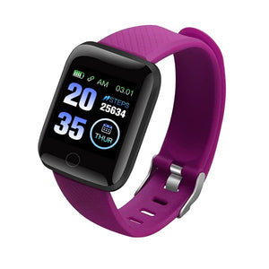 116 Plus Smart Watch Wristband Sports Fitness Blood Pressure Heart Rate Call Message Reminder Pedometer D13 Smart Watch Z2