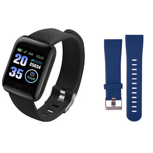 116 Plus Smart Watch Wristband Sports Fitness Blood Pressure Heart Rate Call Message Reminder Pedometer D13 Smart Watch Z2