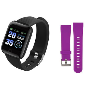 116 Plus Smart Watch Wristband Sports Fitness Blood Pressure Heart Rate Call Message Reminder Pedometer D13 Smart Watch Z2