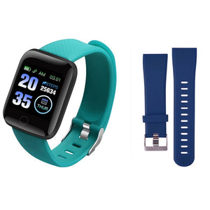 116 Plus Smart Watch Wristband Sports Fitness Blood Pressure Heart Rate Call Message Reminder Pedometer D13 Smart Watch Z2