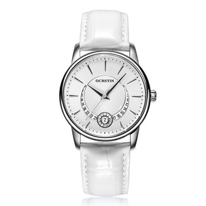 OCHSTIN Rose Gold Watch Women Quartz Watches Ladies Top Brand Luxury Female Wrist Watch Clock Leather Business Relogio Feminino