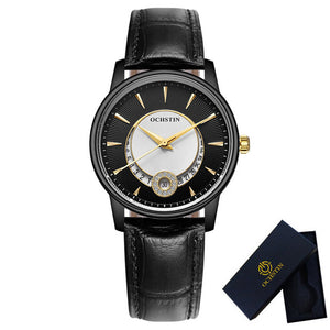 OCHSTIN Rose Gold Watch Women Quartz Watches Ladies Top Brand Luxury Female Wrist Watch Clock Leather Business Relogio Feminino