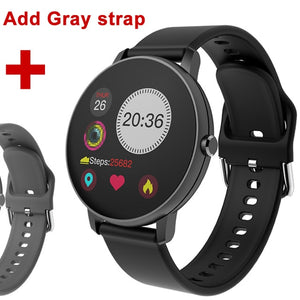 2020 Full Touch Smart Watch Men Blood Pressure Smartwatch Women Waterproof Heart Rate Tracker Sport Clock Watch For Android IOS