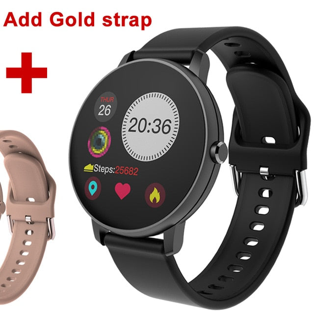 2020 Full Touch Smart Watch Men Blood Pressure Smartwatch Women Waterproof Heart Rate Tracker Sport Clock Watch For Android IOS