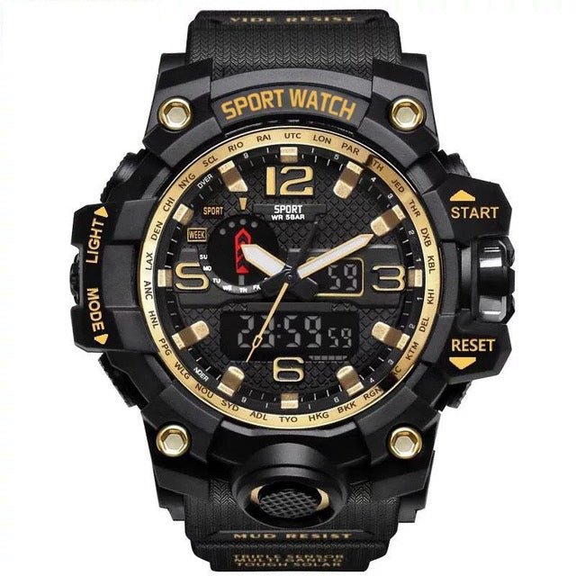 G Style Shock Watches Men Military Army Mens Watch Reloj Led Digital Sports Wristwatch Male Gift Analog Automatic Watches Male