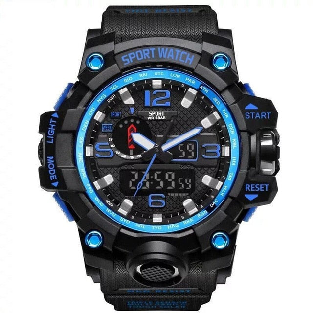 G Style Shock Watches Men Military Army Mens Watch Reloj Led Digital Sports Wristwatch Male Gift Analog Automatic Watches Male