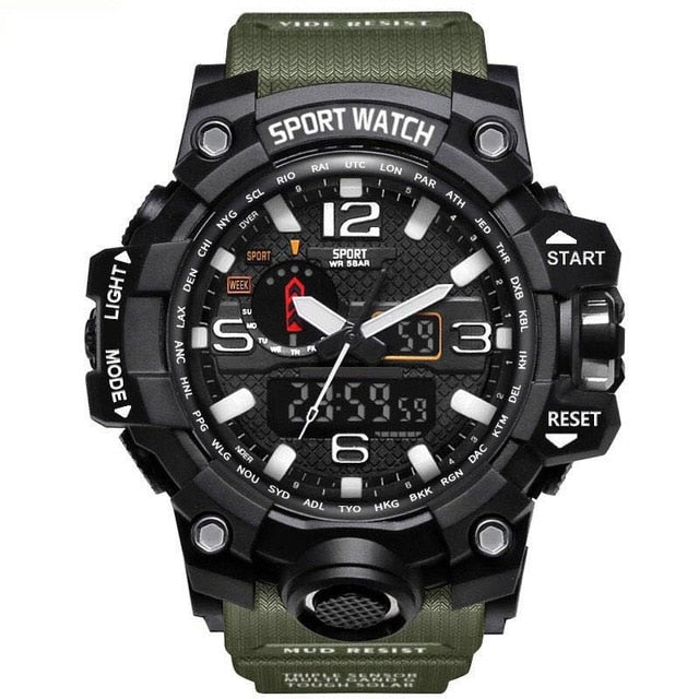 G Style Shock Watches Men Military Army Mens Watch Reloj Led Digital Sports Wristwatch Male Gift Analog Automatic Watches Male