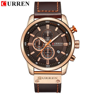 Top marca de luxo cronógrafo relógio de quartzo masculino relógio de pulso masculino do exército militar relógio de pulso masculino curren relogio masculino
