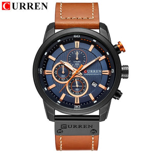 Top marca de luxo cronógrafo relógio de quartzo masculino relógio de pulso masculino do exército militar relógio de pulso masculino curren relogio masculino