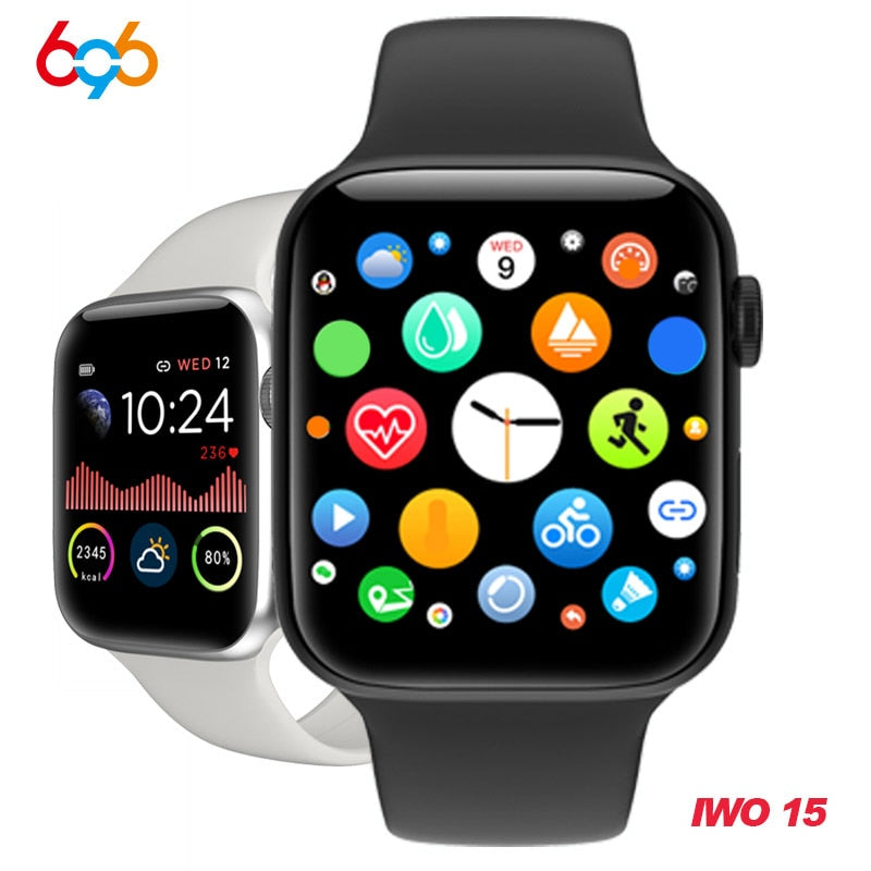 W68 Smart Watch Men Series 5 Full Touch WristBand IP67 Fitness Tracker Bracelet Heart Rate Monitor SmartWatch Women VS W58 Iwo12