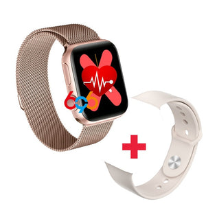 W68 Smart Watch Men Series 5 Full Touch WristBand IP67 Fitness Tracker Bracelet Heart Rate Monitor SmartWatch Women VS W58 Iwo12
