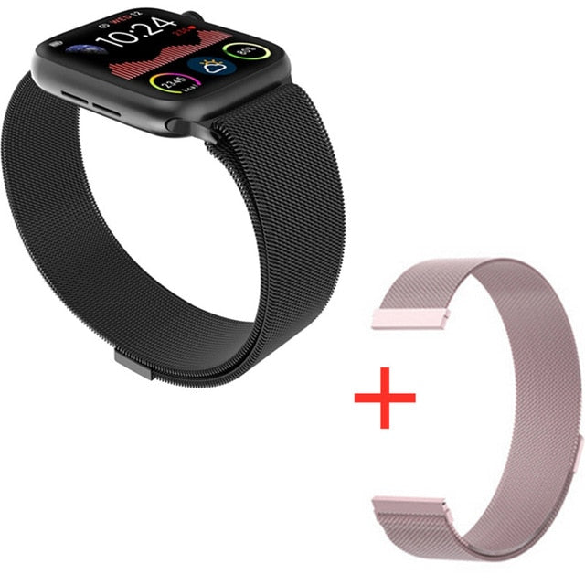 W68 Smart Watch Men Series 5 Full Touch WristBand IP67 Fitness Tracker Bracelet Heart Rate Monitor SmartWatch Women VS W58 Iwo12