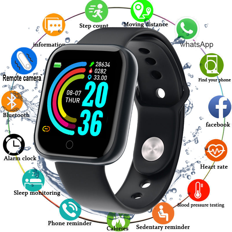 2020 Smart Watch Men Women Blood Pressure Smartwatch Watch Waterproof Heart Rate Tracker Sport Clock Watch Smart For Android IOS