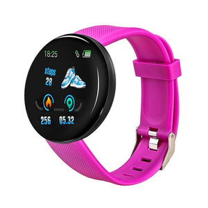 Rovtop D18 Smart Watch Men Women Blood Pressure Round Smartwatch Waterproof Sport Smart Watch Fitness Tracker For Android Ios Z2
