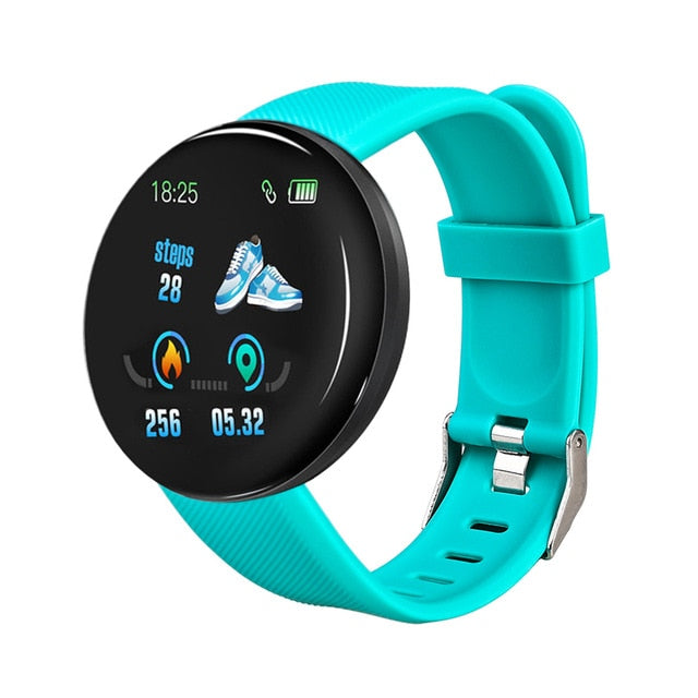 Rovtop D18 Smart Watch Men Women Blood Pressure Round Smartwatch Waterproof Sport Smart Watch Fitness Tracker For Android Ios Z2