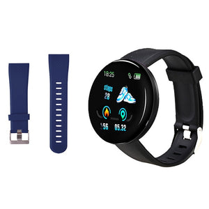 Rovtop D18 Smart Watch Men Women Blood Pressure Round Smartwatch Waterproof Sport Smart Watch Fitness Tracker For Android Ios Z2