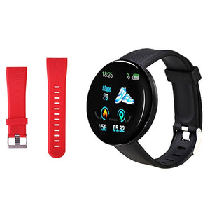 Rovtop D18 Smart Watch Men Women Blood Pressure Round Smartwatch Waterproof Sport Smart Watch Fitness Tracker For Android Ios Z2