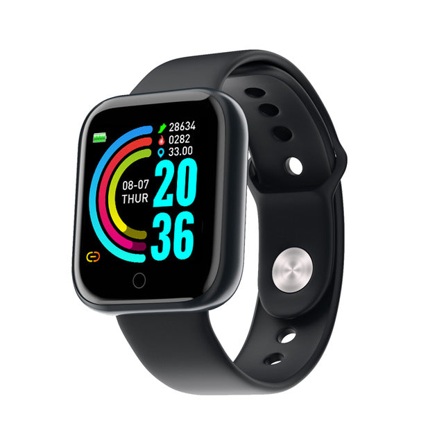 Rovtop D18 Smart Watch Men Women Blood Pressure Round Smartwatch Waterproof Sport Smart Watch Fitness Tracker For Android Ios Z2