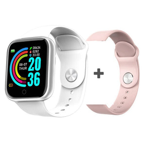 Rovtop D18 Smart Watch Men Women Blood Pressure Round Smartwatch Waterproof Sport Smart Watch Fitness Tracker For Android Ios Z2